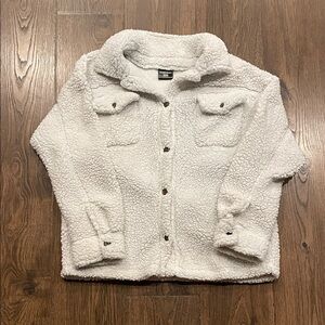 32 Degrees White Sherpa Fleece